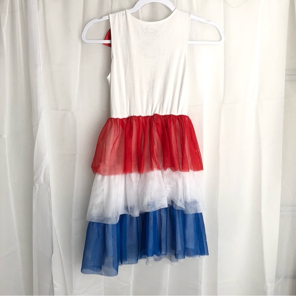 Girls' JoJo Siwa Americana Tutu Dress - Red/White/Blue XL 2022 - Picture 11 of 11